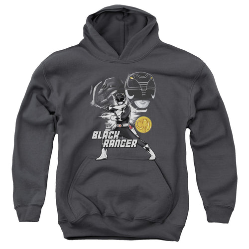 Mighty Morphin Power Rangers Black Ranger Youth Hoodie