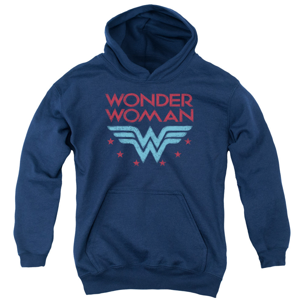 Wonder Woman Wonder Stars Youth Hoodie
