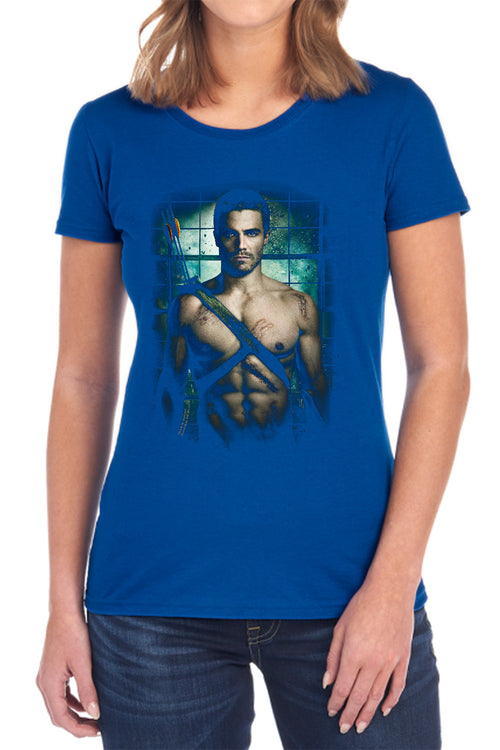 Arrow Oliver Queen Womens T-Shirt