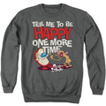 Ren and Stimpy Tell Me to Be Happy Crewneck Sweatshirt