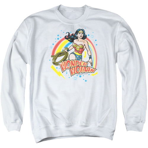 Wonder Woman Wonder Airbrush Crewneck Sweatshirt