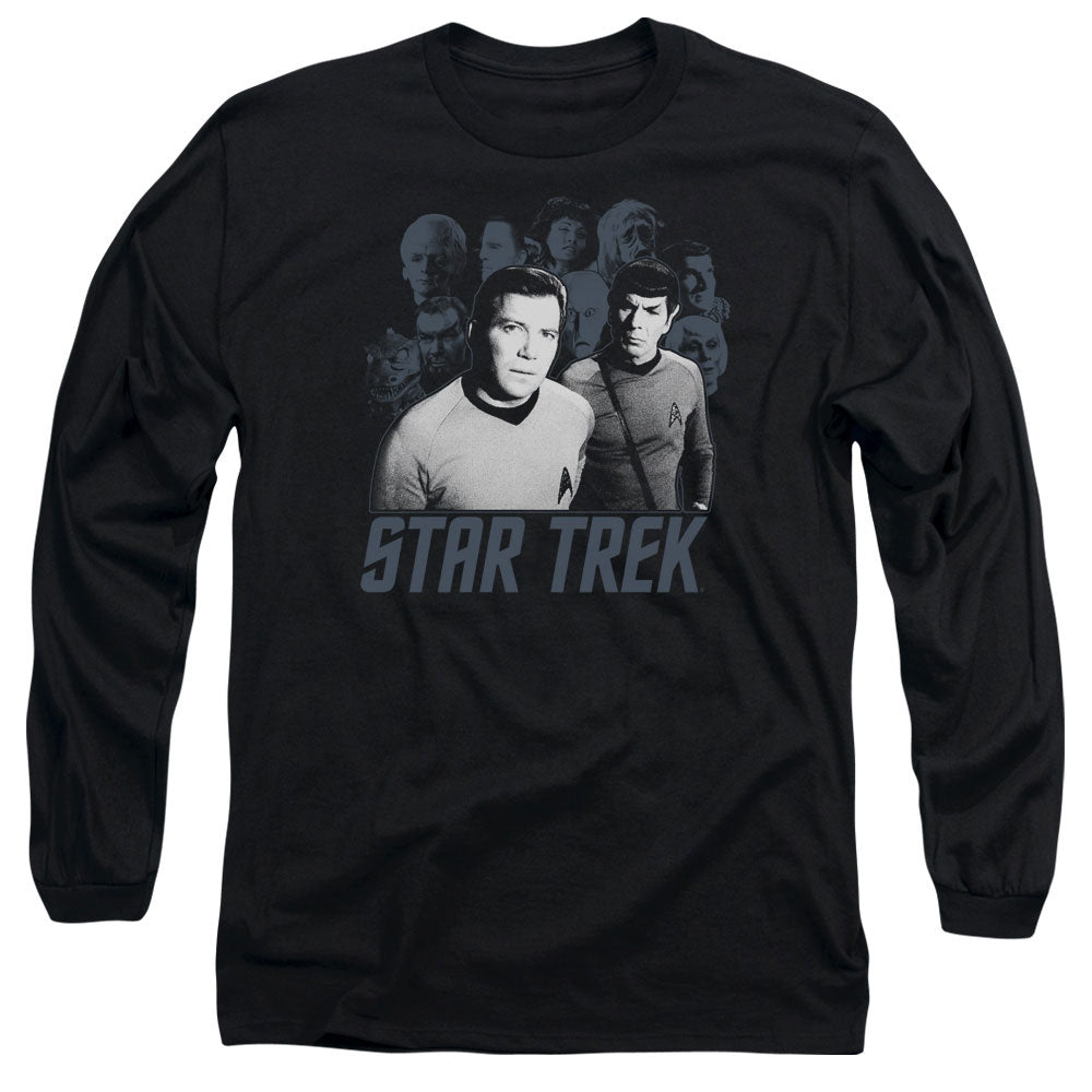 Star Trek Kirk Spock and Company Long Sleeve T-Shirt