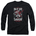 Batman v Superman False God Or Savior Long Sleeve T-Shirt