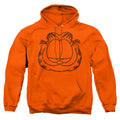Garfield Smirking Distressed Pullover Hoodie