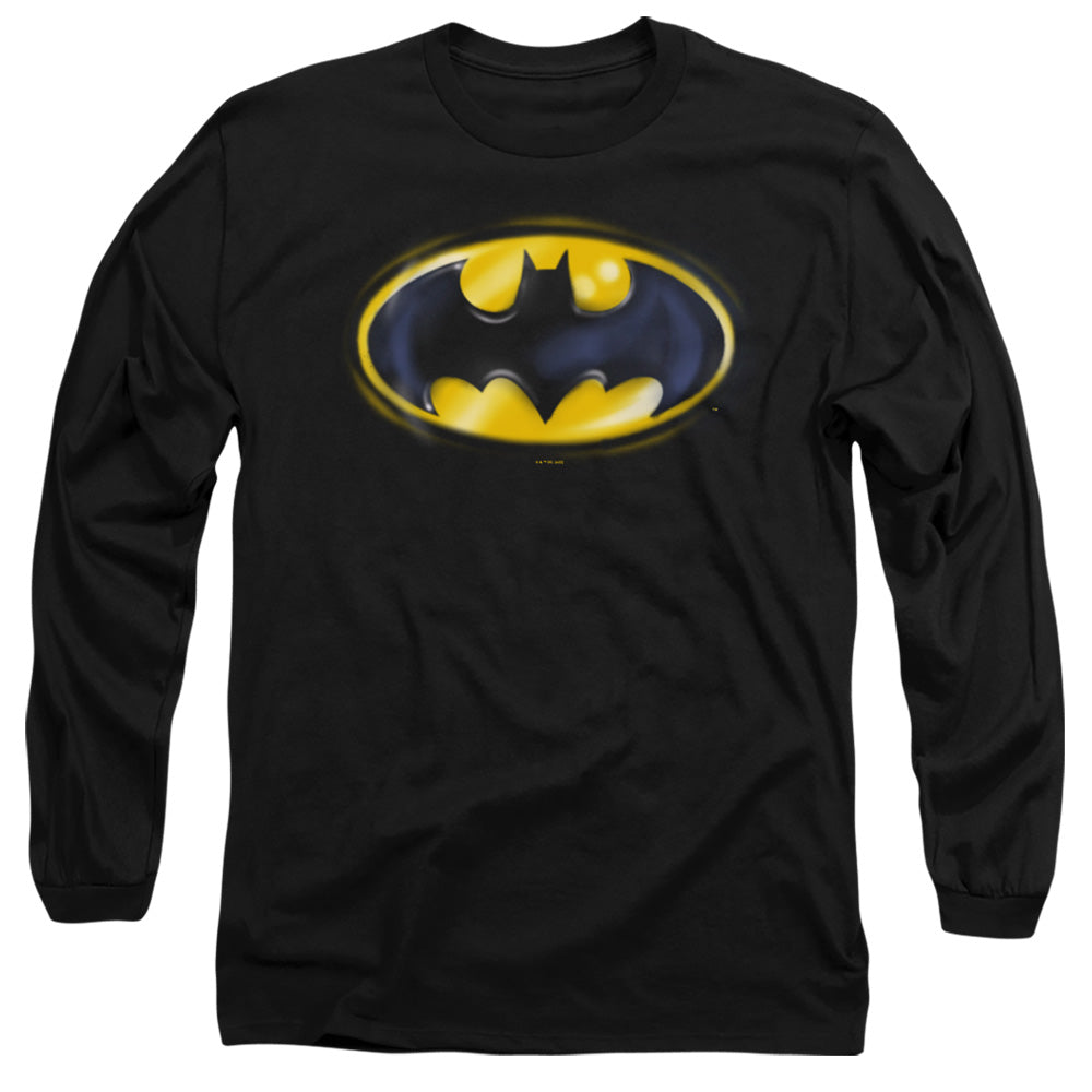 Batman Batman Airbrush Logo Long Sleeve T-Shirt