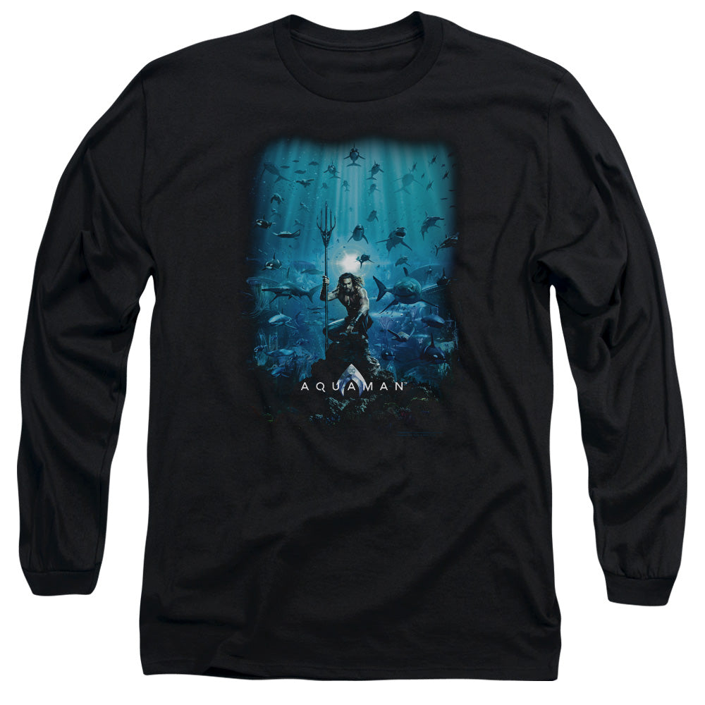 Aquaman Poster Long Sleeve T-Shirt