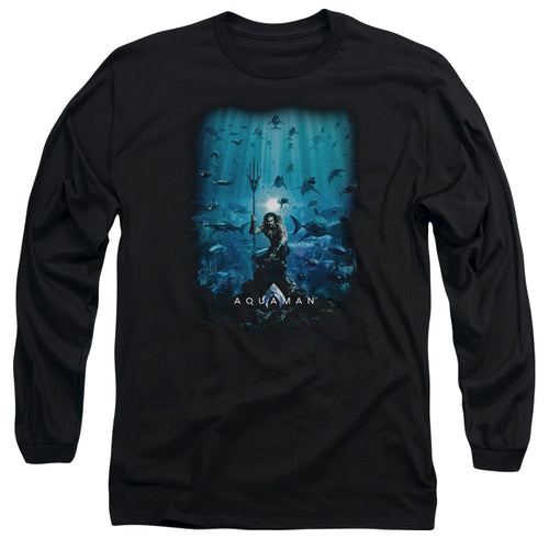 Aquaman Poster Long Sleeve T-Shirt