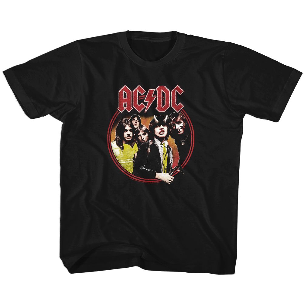 AC/DC Highway to Hell Circle Youth/Toddler T-Shirt