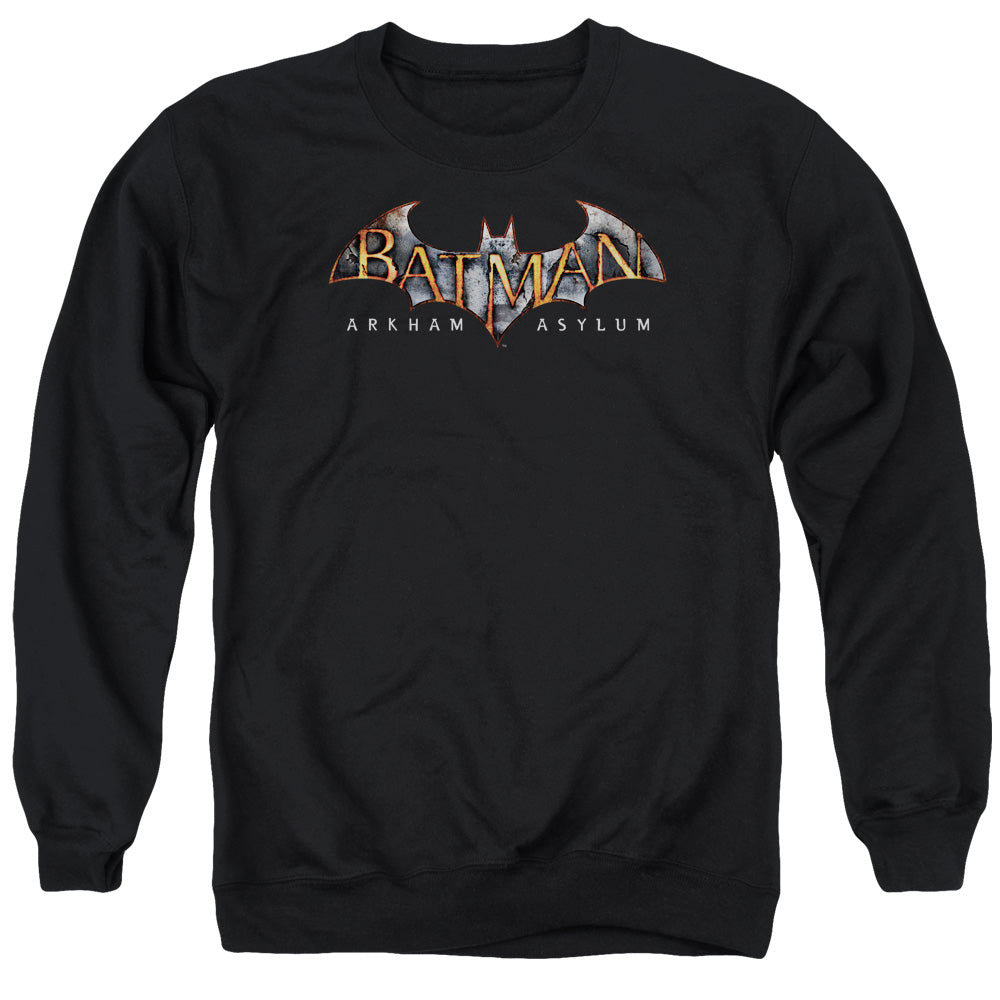 Batman Arkham Asylum Logo Crewneck Sweatshirt