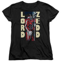 Mighty Morphin Power Rangers Zedd Deco Womens T-Shirt