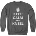 DC Comics Keep Calm And Kneel Crewneck Sweatshirt