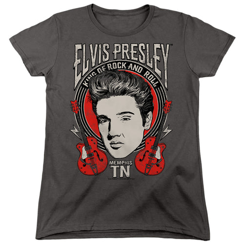 Elvis Presley Elvis Rock Womens T-Shirt