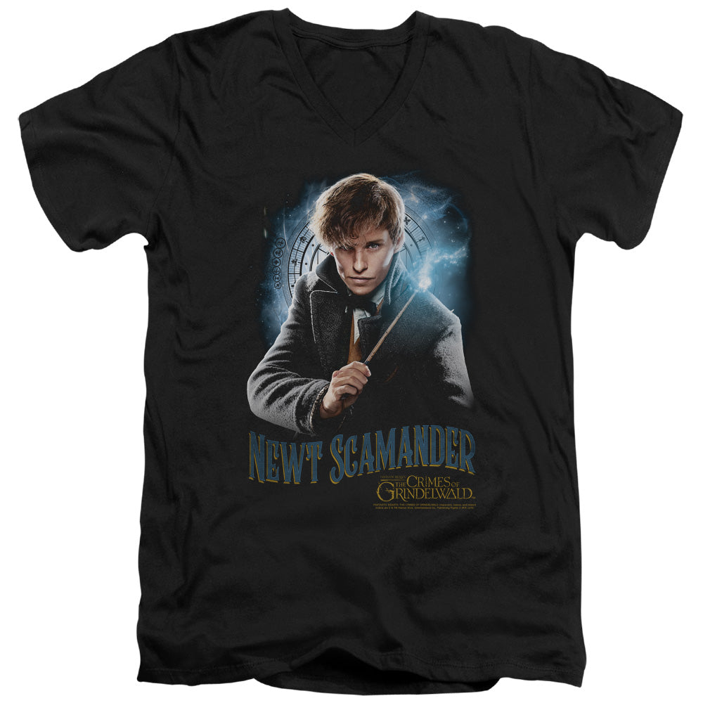 Fantastic Beasts Scamander Monogram V-Neck T-Shirt