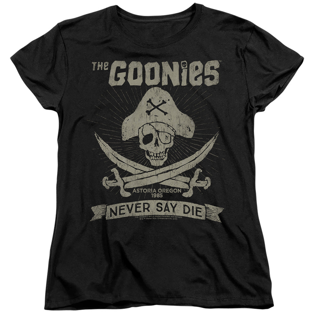 The Goonies Never Say Die Womens T-Shirt