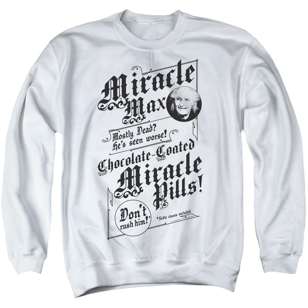 The Princess Bride Miracle Max White Crewneck Sweatshirt
