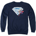 Superman & Crystal Logo Crewneck Sweatshirt