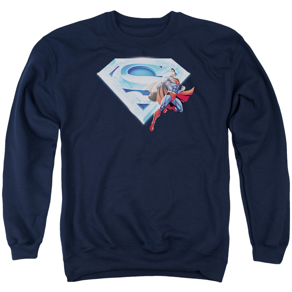 Superman & Crystal Logo Crewneck Sweatshirt