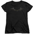 The Batman Chest Logo Womens T-Shirt