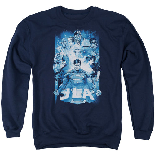 Justice League Burst Crewneck Sweatshirt