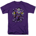 Superman Bizzaro Breakthrough Purple T-Shirt