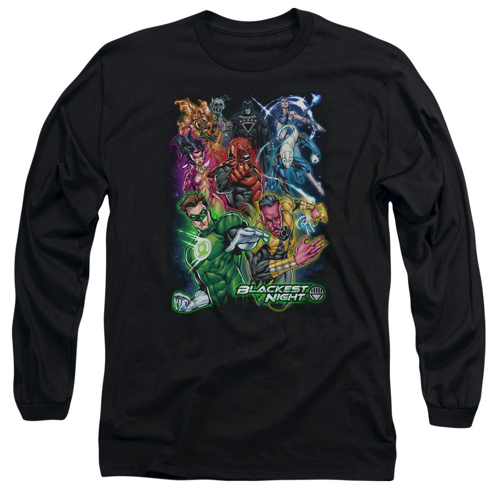 Green Lantern Blackest Group Long Sleeve T-Shirt