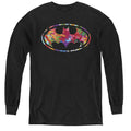 Batman Hawaiian Shield Youth Long Sleeve T-Shirt
