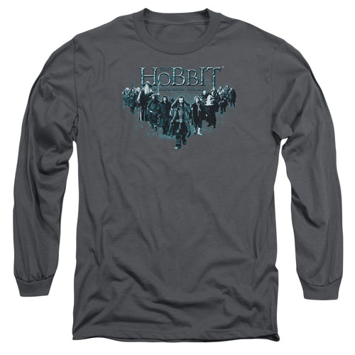 The Hobbit Thorin and Company Charcoal Long Sleeve T-Shirt