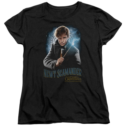 Fantastic Beasts Scamander Monogram Womens T-Shirt