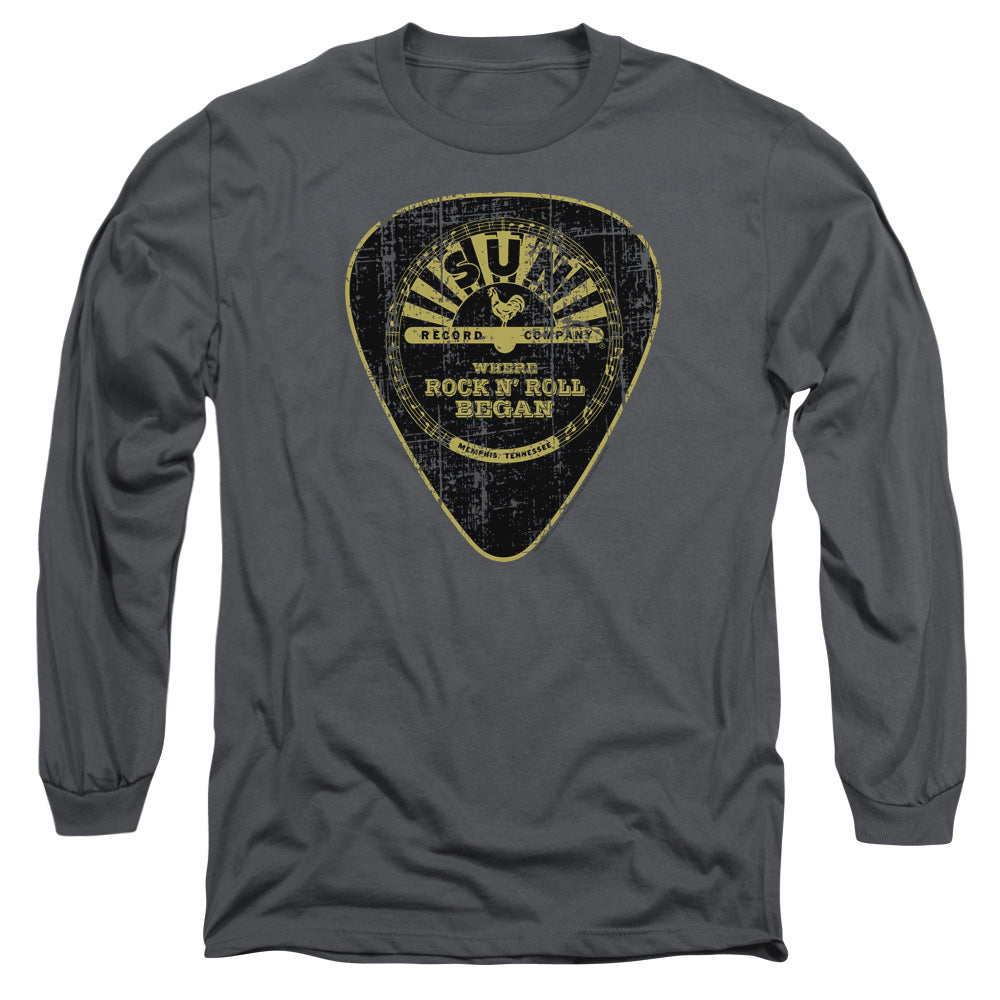 Sun Records Guitar Pick Long Sleeve T-Shirt