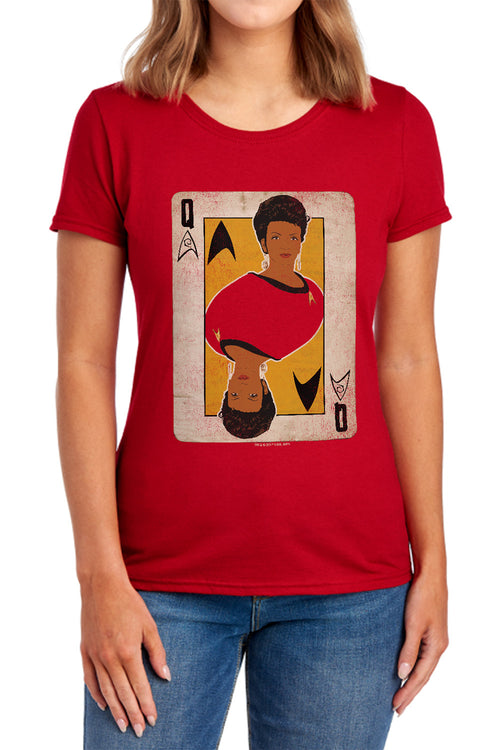 Star Trek TOS Queen Womens T-Shirt