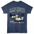 Camp Nights Garfield t-shirt in navy heather