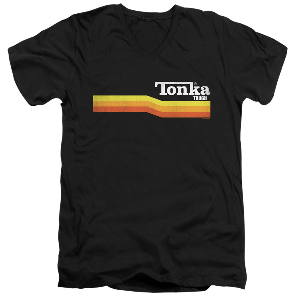 Tonka Retro Stripes V-Neck T-Shirt