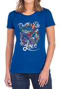 Batman Death By Love Womens T-Shirt