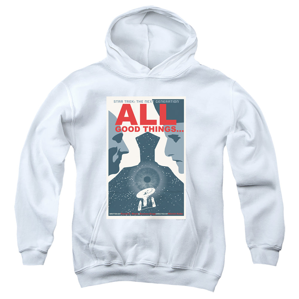 Star Trek All Good Things Youth Hoodie