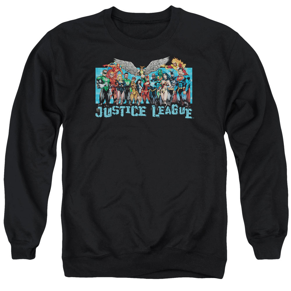 Justice League League Lineup Crewneck Sweatshirt
