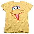 Sesame Street Big Bird Head Womens T-Shirt