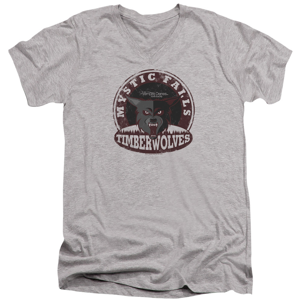 The Vampire Diaries Mystic Falls Timberwolves V-Neck T-Shirt