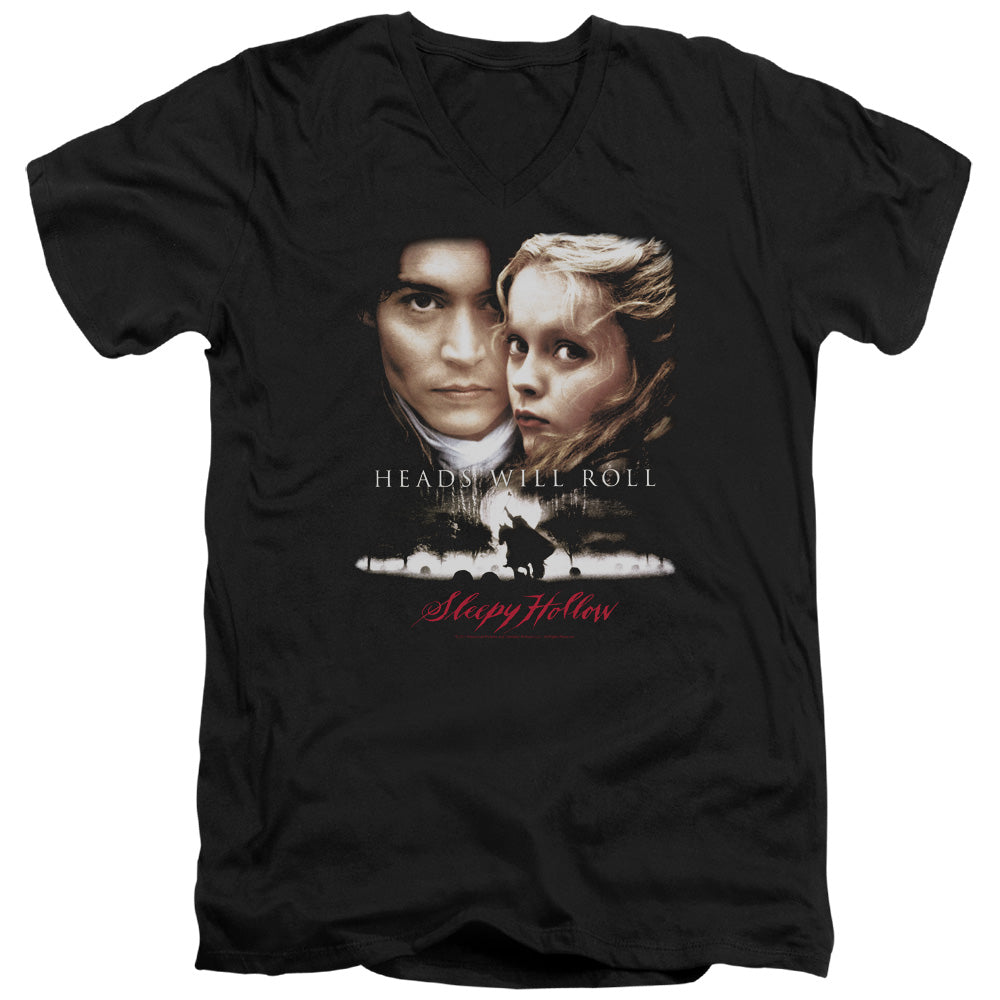 Sleepy Hollow Heads Will Roll V-Neck T-Shirt