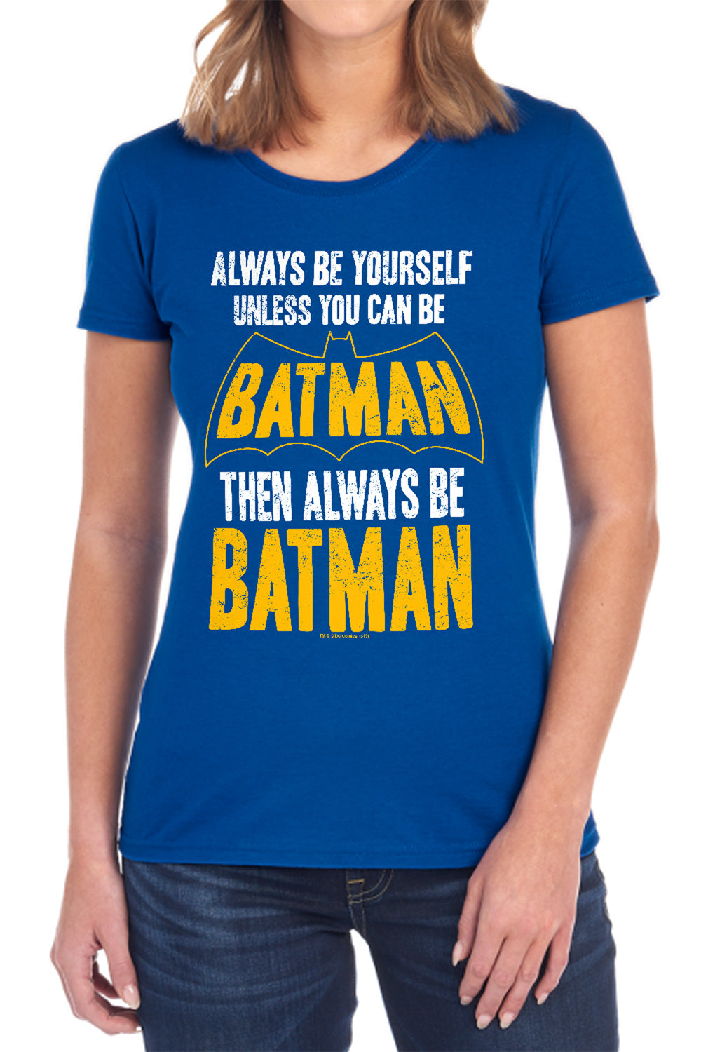 Batman Be Batman Womens T-Shirt