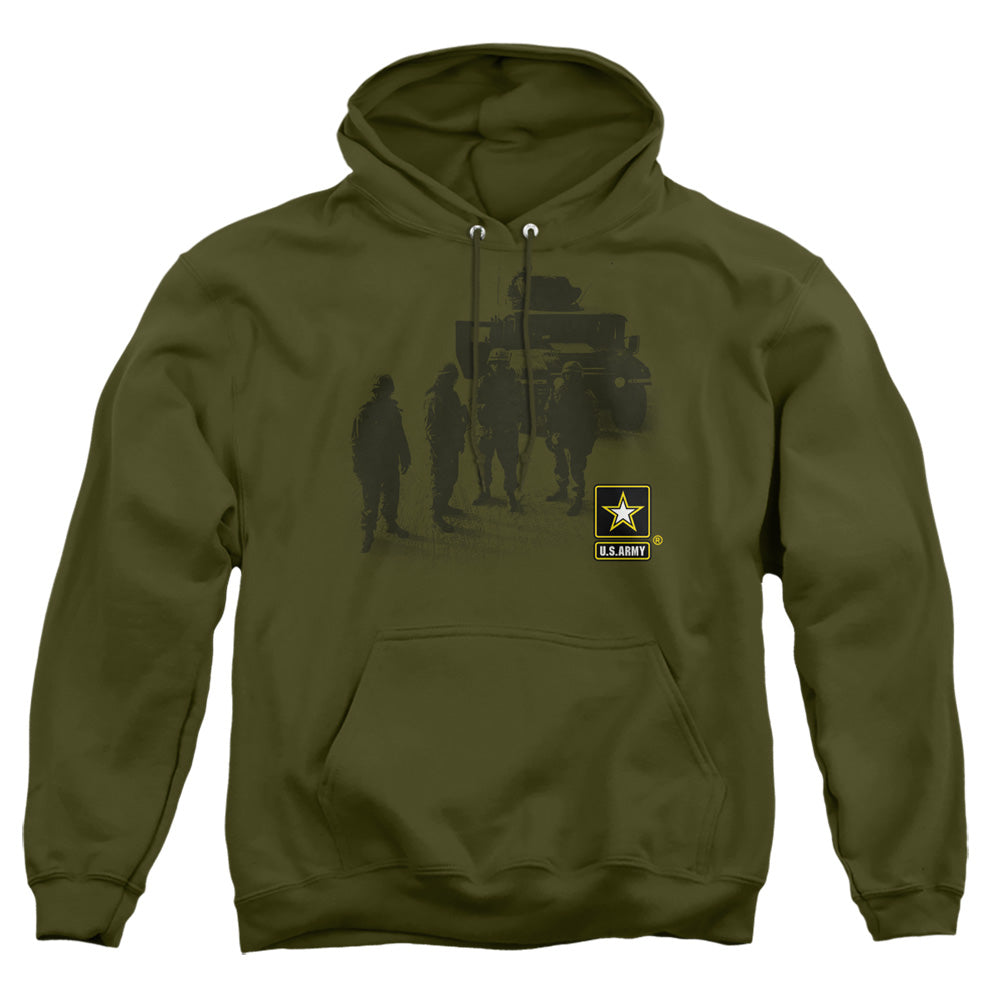 US Army Patrol Silhouette Pullover Hoodie