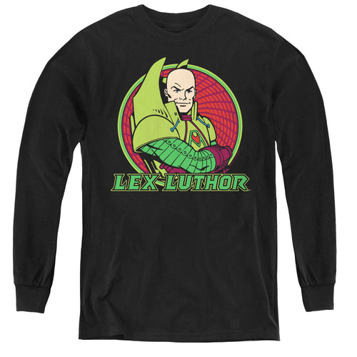 DC Comics Lex Luthor Youth Long Sleeve T-Shirt