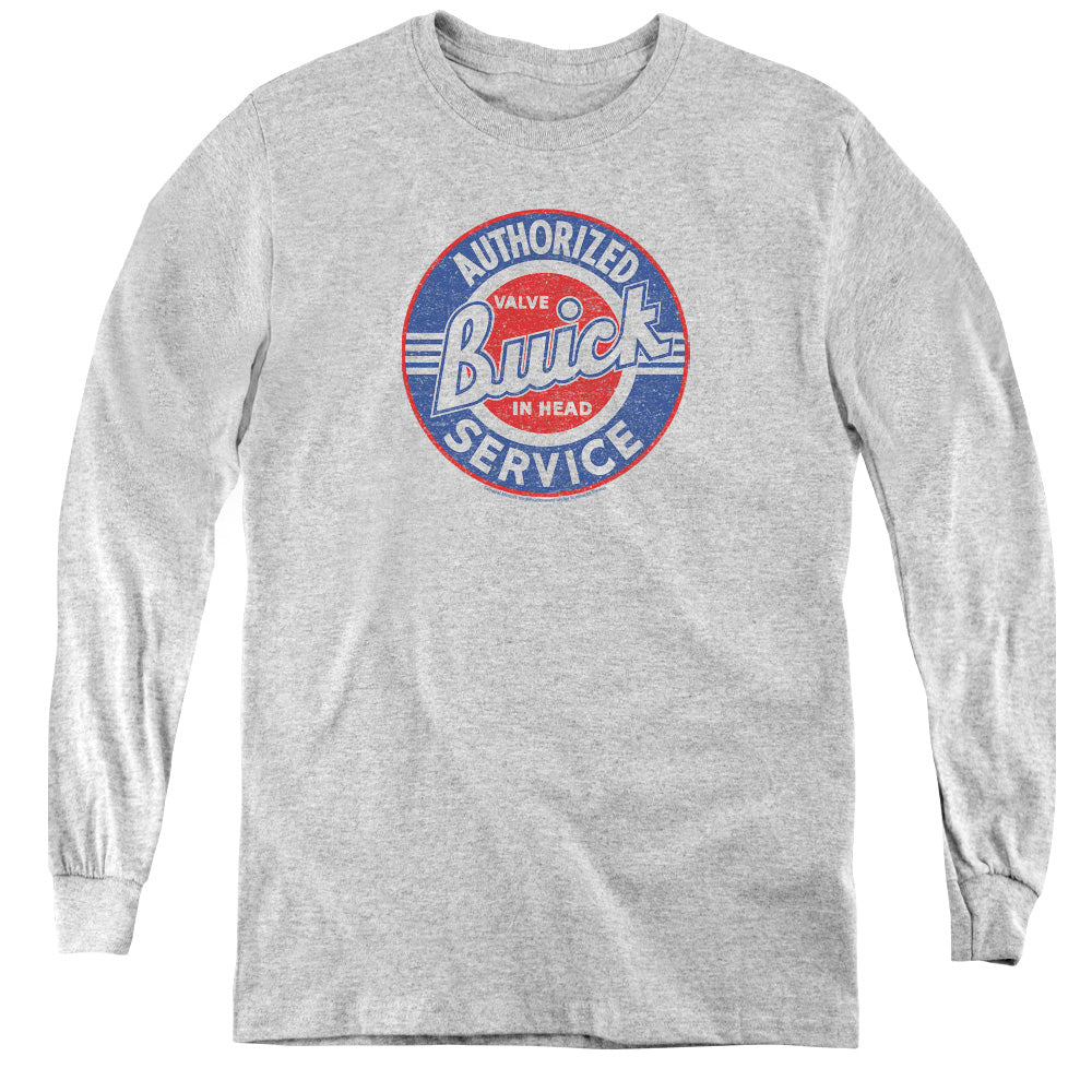 Buick Authorized Service Sign Youth Long Sleeve T-Shirt