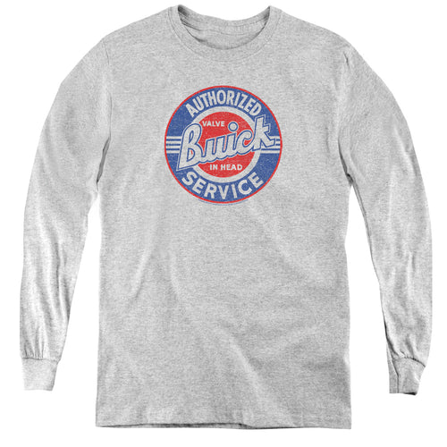 Buick Authorized Service Sign Youth Long Sleeve T-Shirt