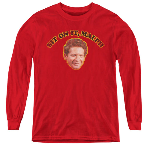 Happy Days Sit On It Malph Youth Long Sleeve T-Shirt