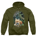 Wild Wings Cozy Retreat Red Fox Pullover Hoodie