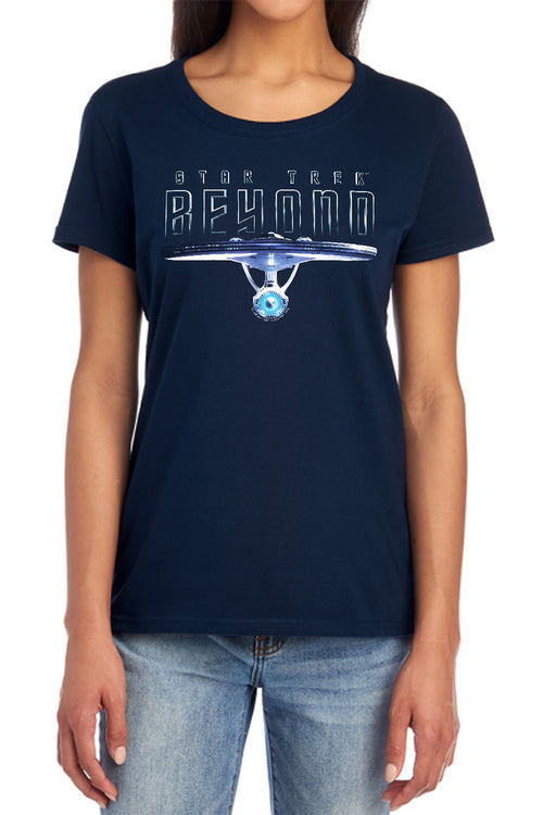 Star Trek Enterprise Beyond Womens T-Shirt