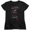 The Hobbit Tail Claws Teeth Womens T-Shirt