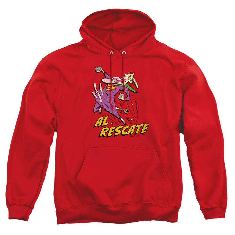 Cow and Chicken Al Rescate Pullover Hoodie