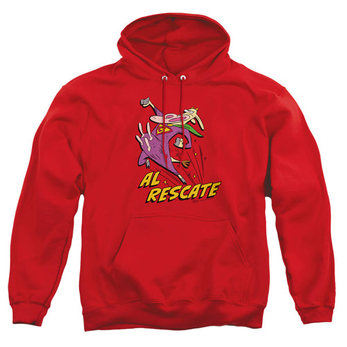 Cow and Chicken Al Rescate Pullover Hoodie