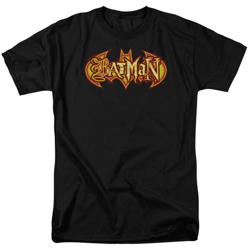 Batman Fiery Shield T-Shirt